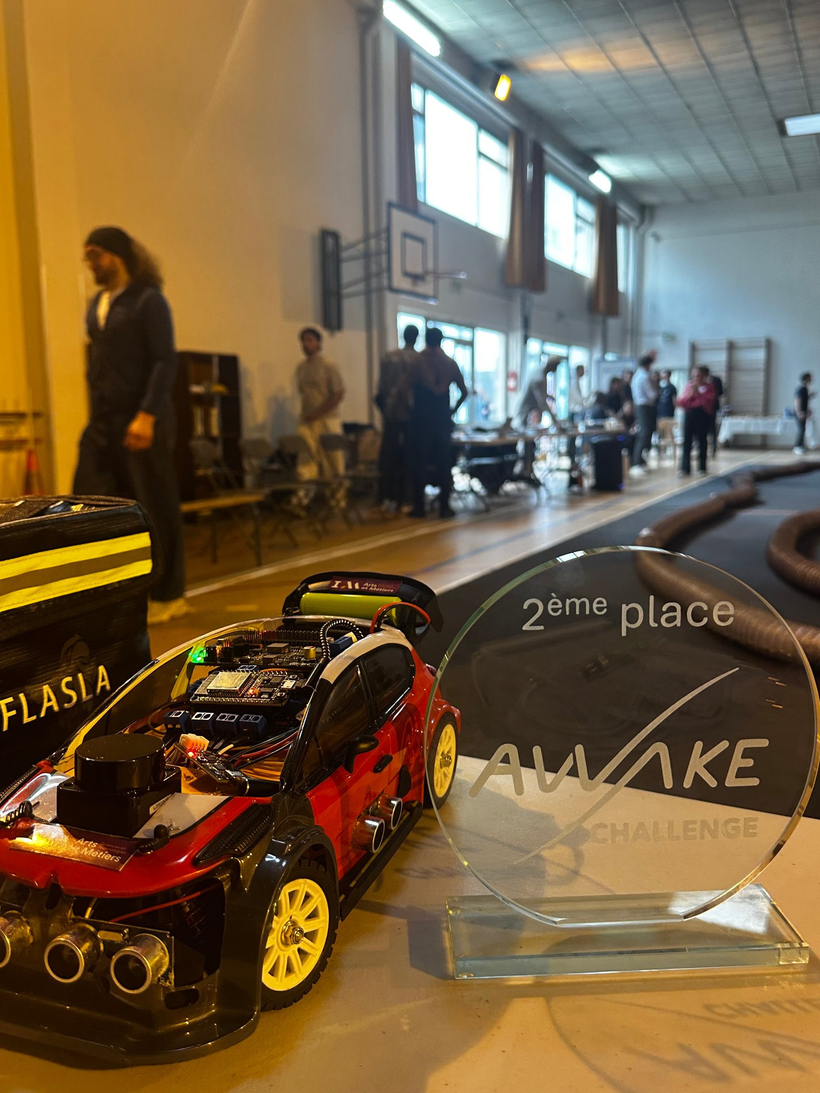 Optimisation du prototype de la voiture autonome